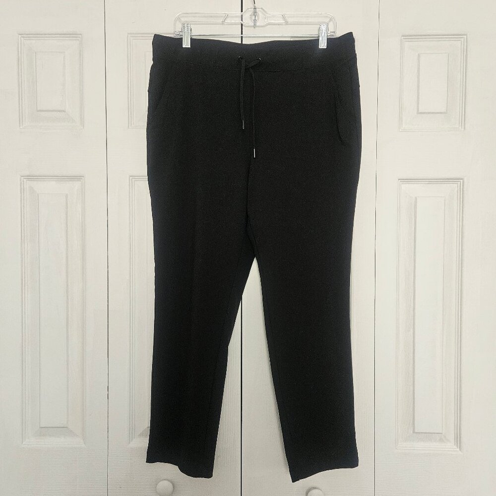 Black Yogalicious Casual Pull on Pants